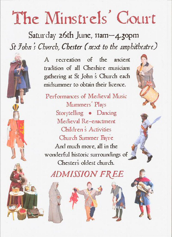 Poster for Chester Musicians Court